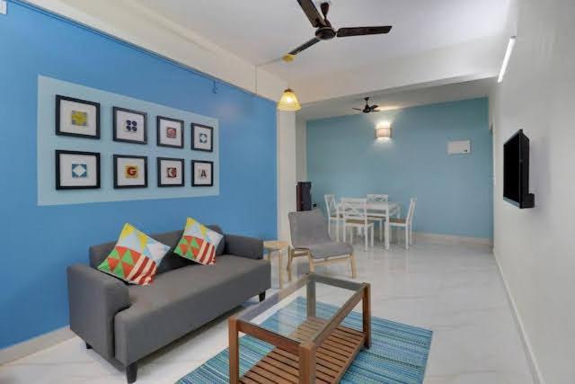 Luxury 2Bhk Apartment Near Calangute Baga Beach With Pool Екстер'єр фото