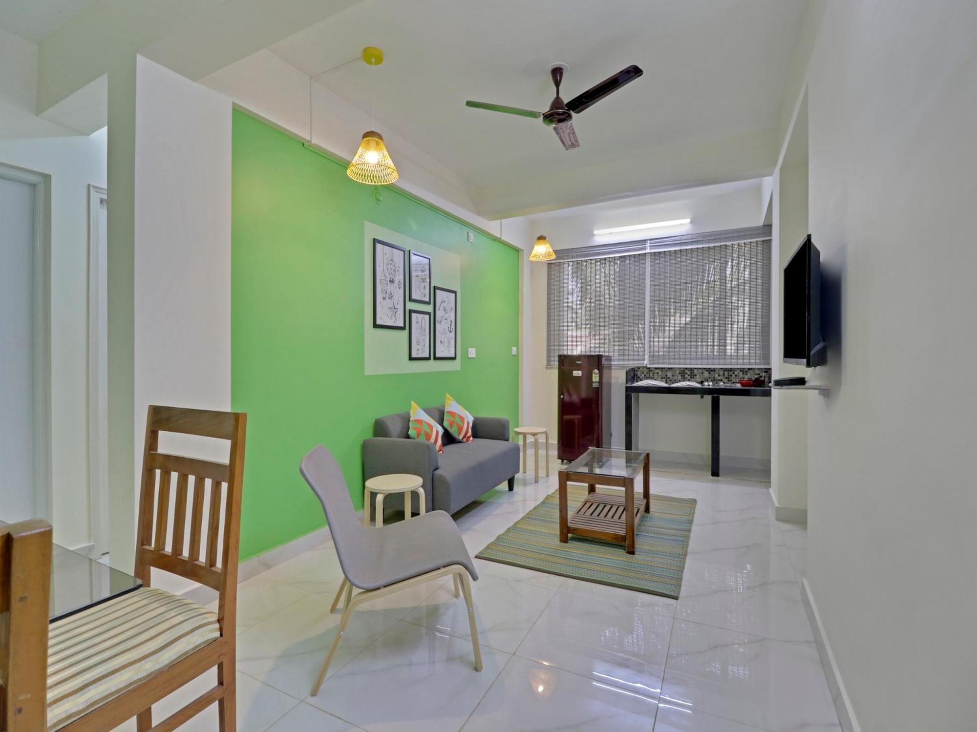 Luxury 2Bhk Apartment Near Calangute Baga Beach With Pool Екстер'єр фото