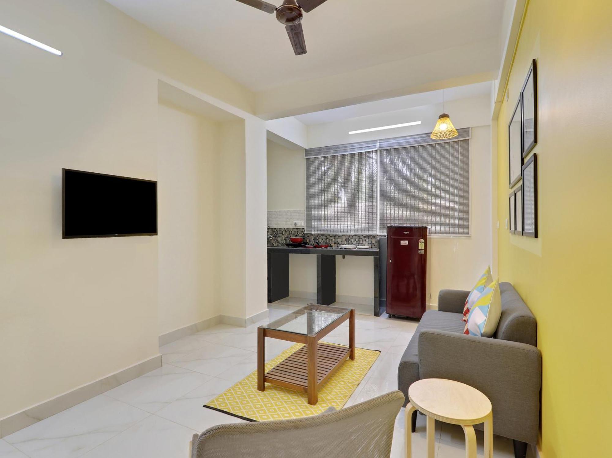 Luxury 2Bhk Apartment Near Calangute Baga Beach With Pool Екстер'єр фото