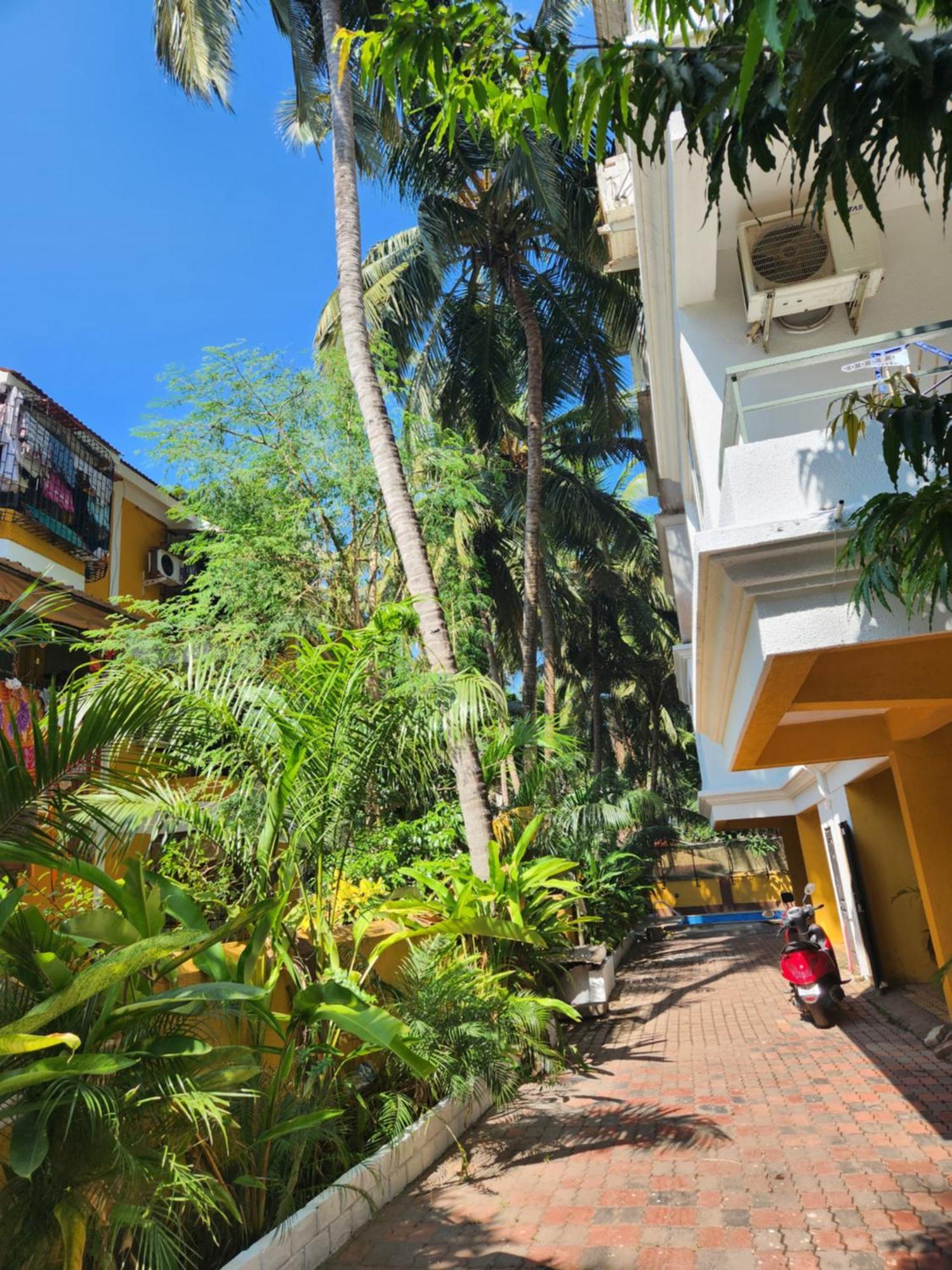 Luxury 2Bhk Apartment Near Calangute Baga Beach With Pool Екстер'єр фото