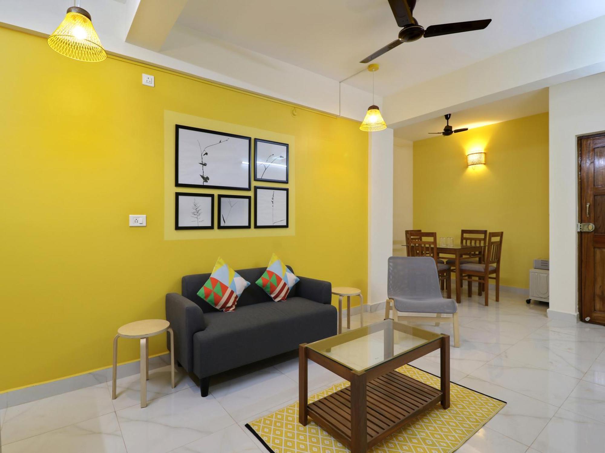 Luxury 2Bhk Apartment Near Calangute Baga Beach With Pool Екстер'єр фото